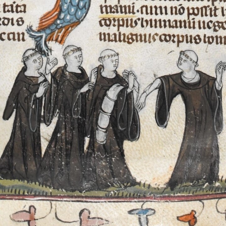 Frankish Script Art, Manuscripts, and Architecture of Medieval Monasteries